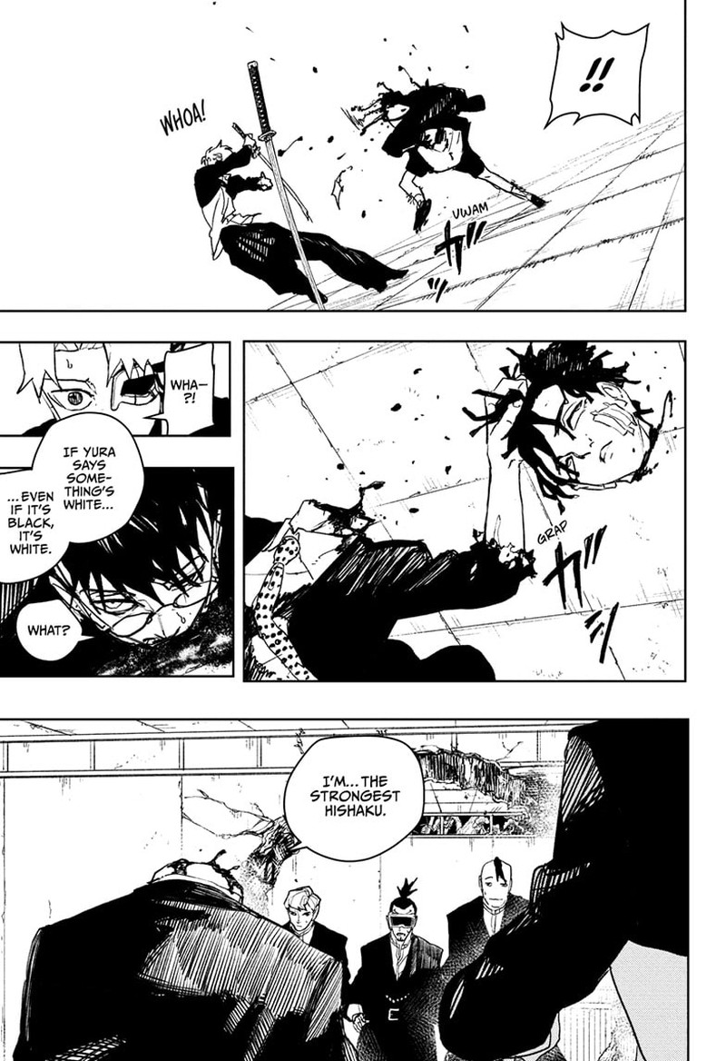 Kagurabachi, Chapter 99