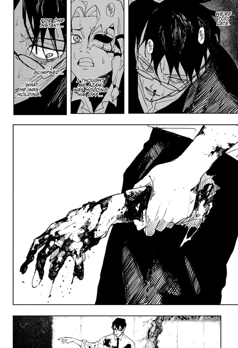 Kagurabachi, Chapter 99