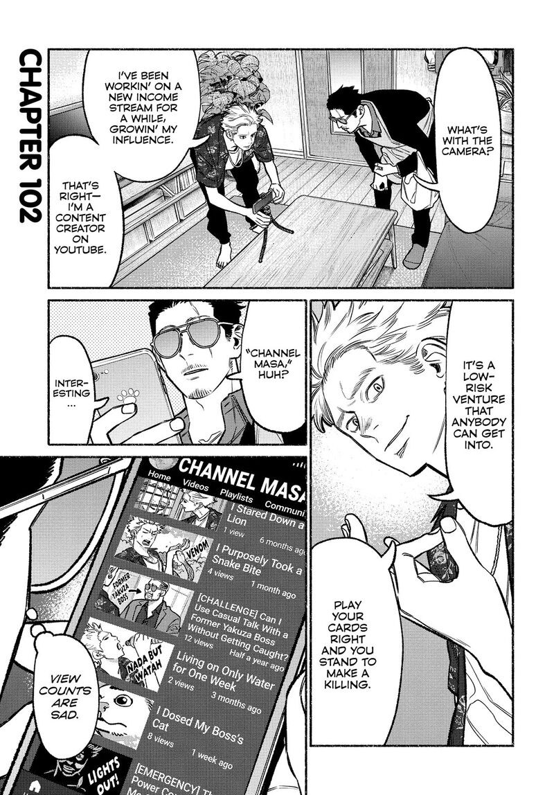 The Way of the Househusband, Chapter 102