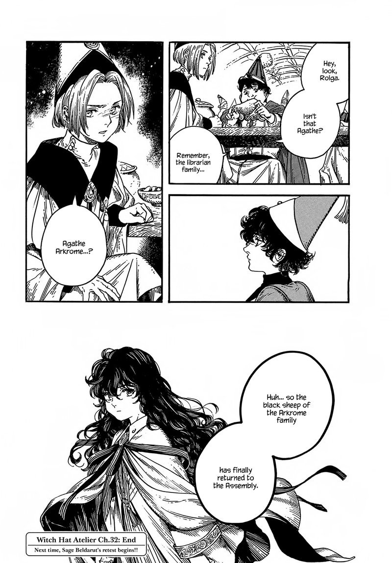 Witch Hat Atelier, Chapter 32