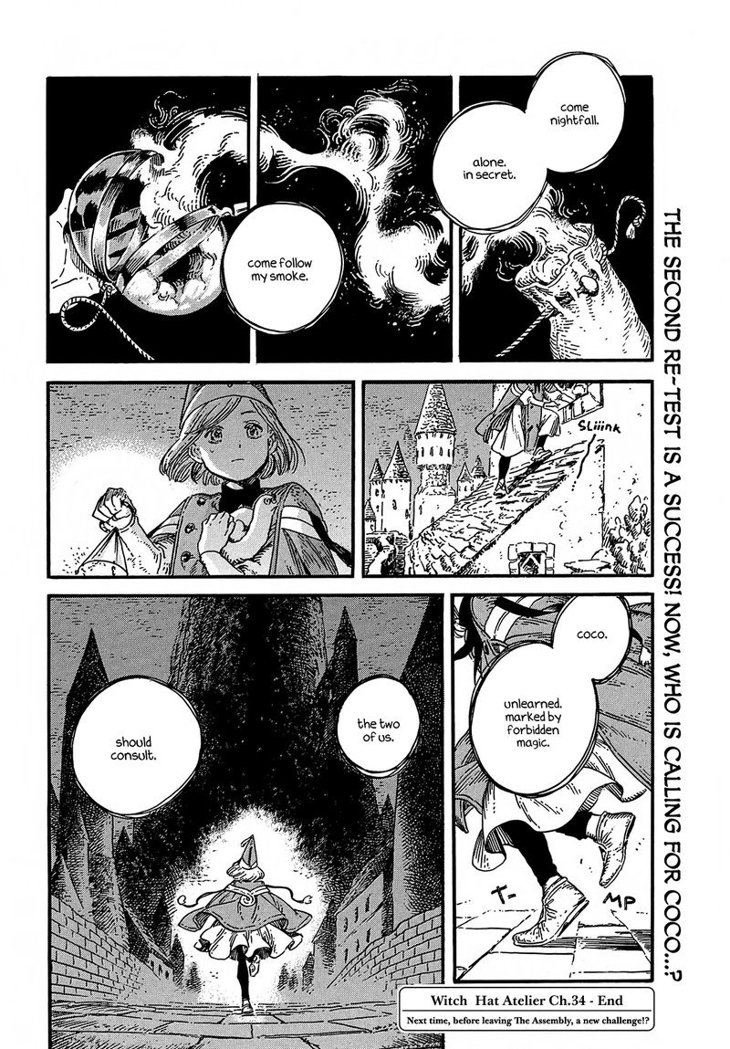 Witch Hat Atelier, Chapter 34