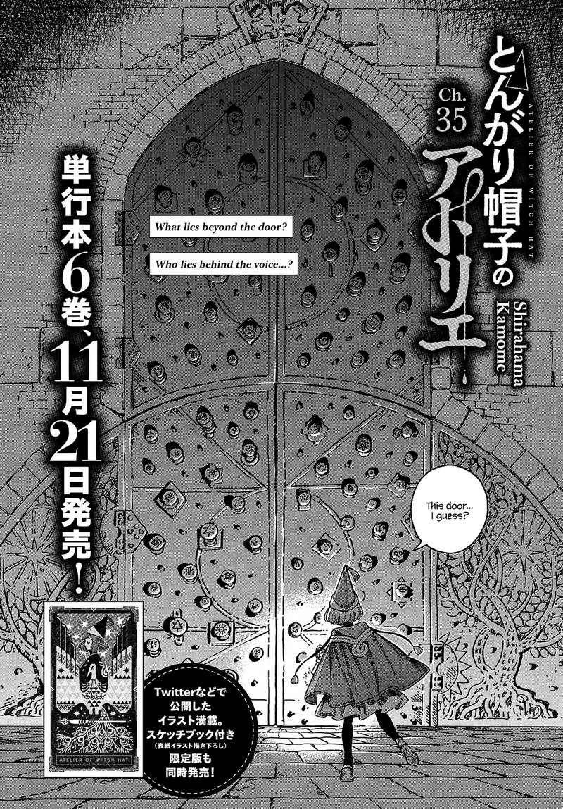 Witch Hat Atelier, Chapter 35