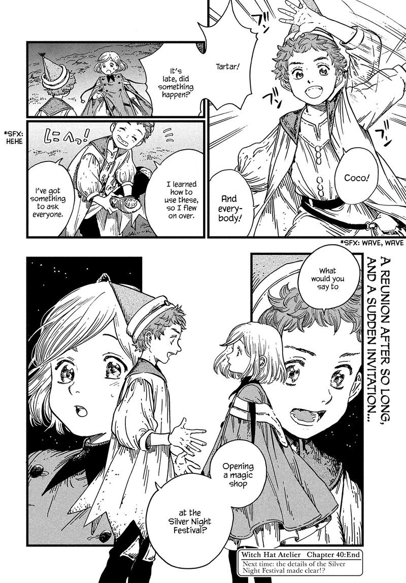 Witch Hat Atelier, Chapter 40