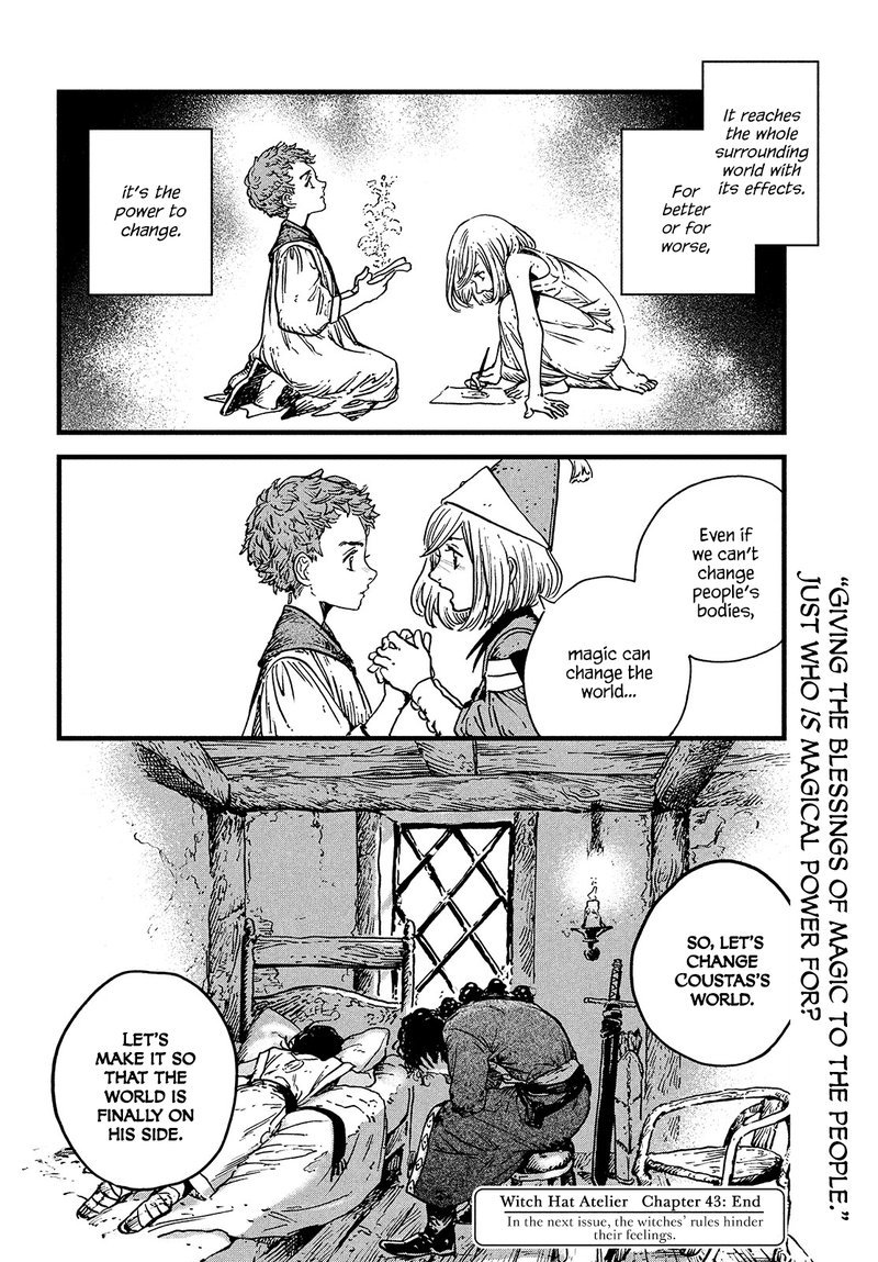 Witch Hat Atelier, Chapter 43