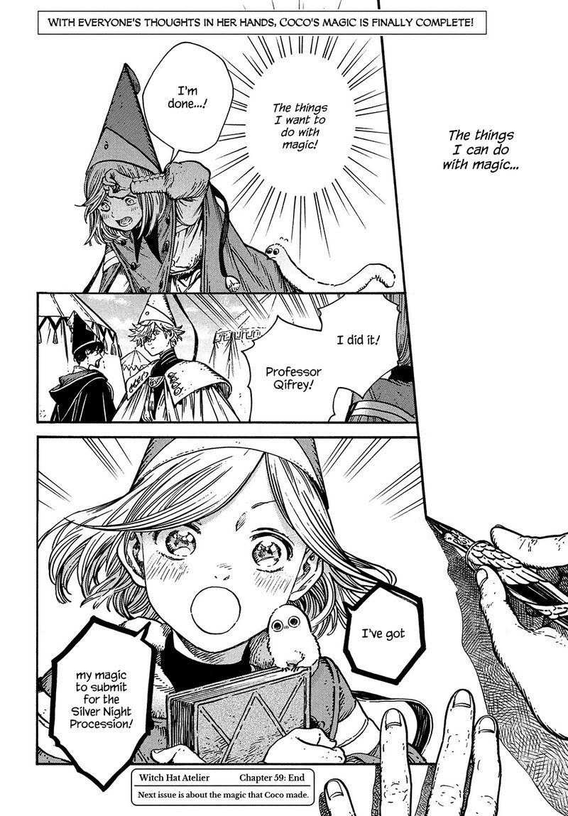 Witch Hat Atelier, Chapter 59