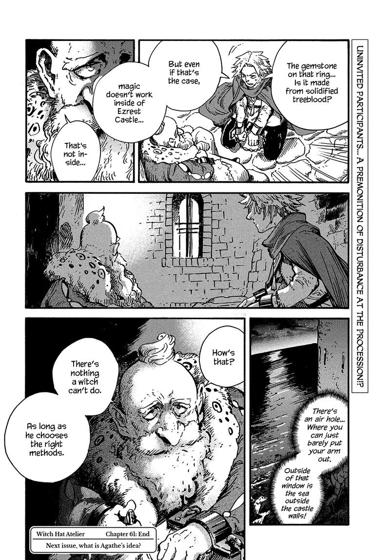 Witch Hat Atelier, Chapter 61