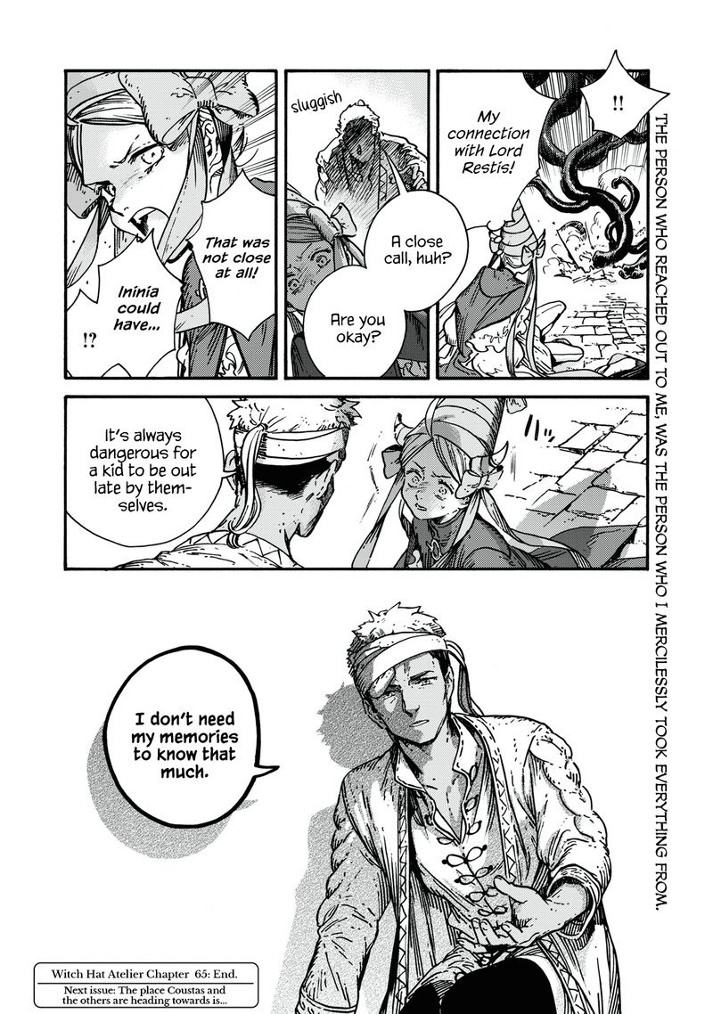 Witch Hat Atelier, Chapter 65